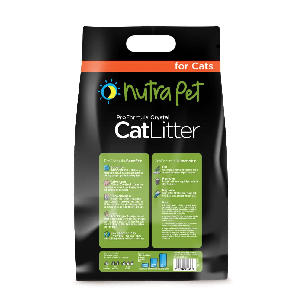 Nutrapet Cat Litter Silica Gel 30L 20KGS- Scented Lavender