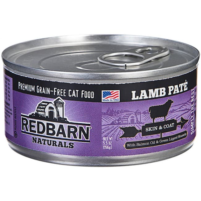 Red Barn Skin Coat Lamb Cat Pate 5.5oz