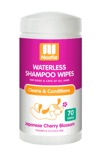 Nootie Waterless Shampoo Wipes – Japanese Cherry Blossom 70 count