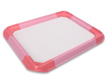 Nutrapet Assembled Dog Lavatory Pink L 62.5 X W 62.5 X H 5cms ( Large)