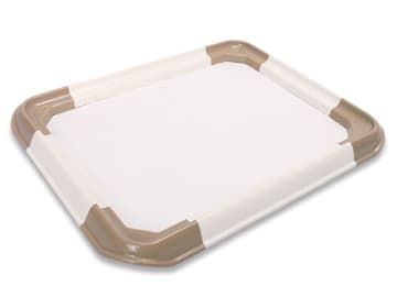 Nutrapet Assembled Dog Lavatory Brown L 62.5 X W 62.5 X H 5cms ( Large)