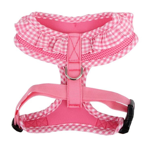 PUPPIA VIVIEN HARNESS A PINK L Neck 13.5" Chest 20-29"