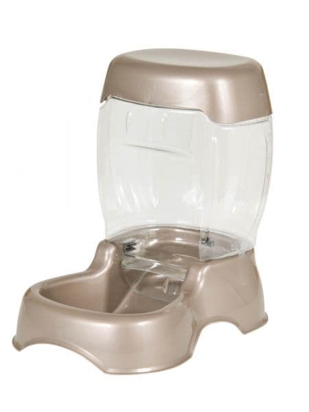 Petmate Café 6Lb Feeder ~ Pearl Tan