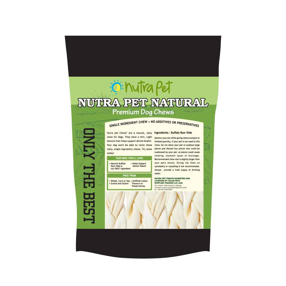 Nutrapet Braided Sticks 200G