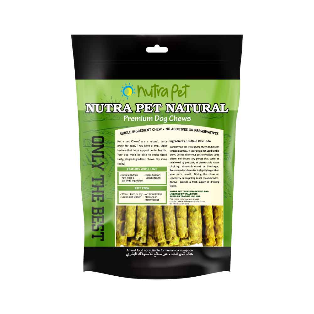 Nutrapet Munchy Sticks ( YELLOW BANANA) 300G